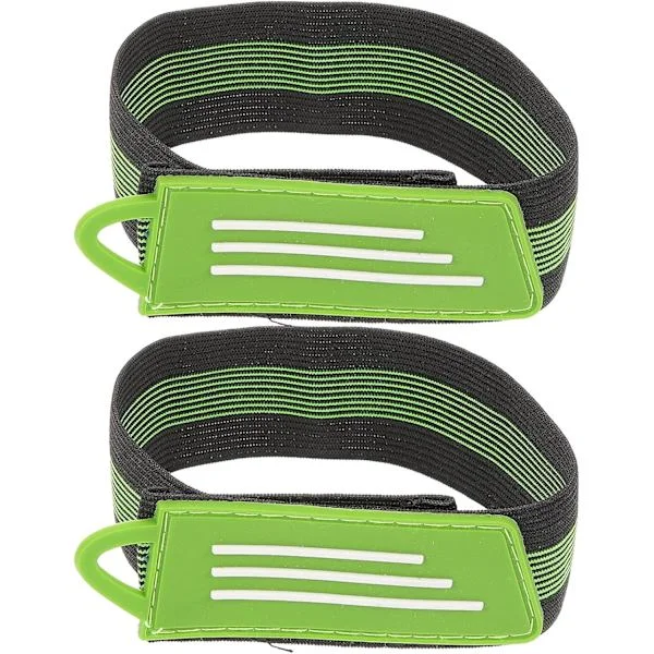 1 Par Sykkelbuksebein Stropper Elastiske Ankelstropper Justerbare Camping Buksebein Stropp Bluser Strikker Bukser Støvler Bluser Stropp for Sykling 