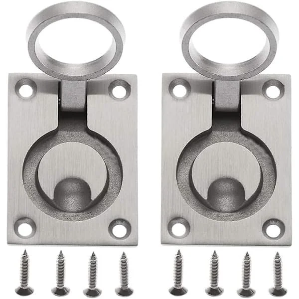 Yacht Square Pull Ring with 8 Spikes