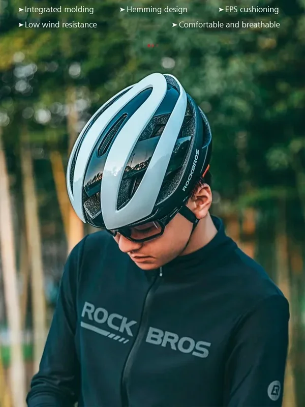 AliExpress - Casque de vélo ROCKBROS, casque de vélo de route ultraléger, antichoc, casque de VTT, casque de scooter, casque de moto, Casco Ciclismo