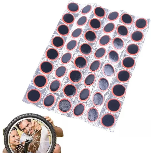 Puncture Repair Kit, Bike Tire Repair Kit, Bike Inner Tube Repair Kits, Rubber Tire Patch for Tire Repair