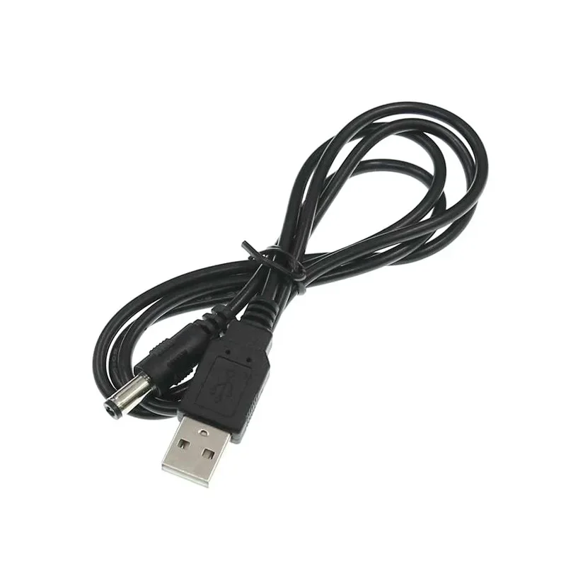 AliExpress - USB-zu-DC-Ladekabel, 1 m, 5 V, rundes Loch, 5,5 x 2,1 mm Stecker, 5 V Stromversorgungskabel, Computer-Router-Ladekabel, Adapter, 