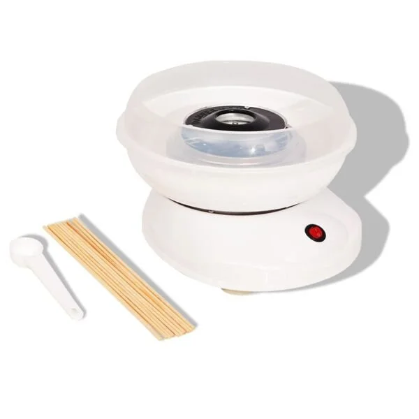 480W hvit sukkerspinnmaskin