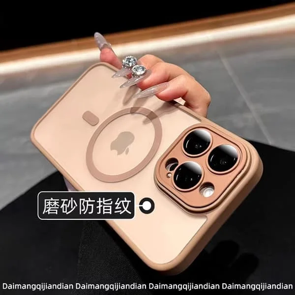 Kompatibel med iPhone 17 16 15 14 13 12 11 PRO Max Skal MagSafe TPU