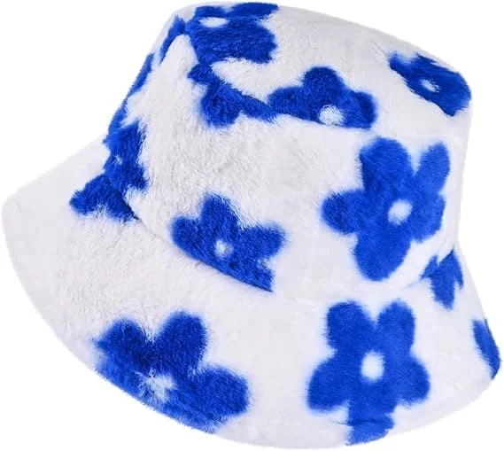Talvinen Pehmeä Tekoturkis Plussamallinen Bucket Hat, Ihastuttava Kalastajan Lakki, Muodikkaasti Ulkoilmaan Sopiva Paksu Lämmin Auringon Lakki 