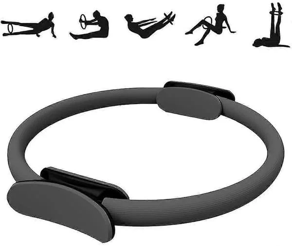 Pilatesring, cirkelformad pilatesring, motståndsträningsutrustning, pilatesmotståndscirkel, träningsring, pilatesslinga.
