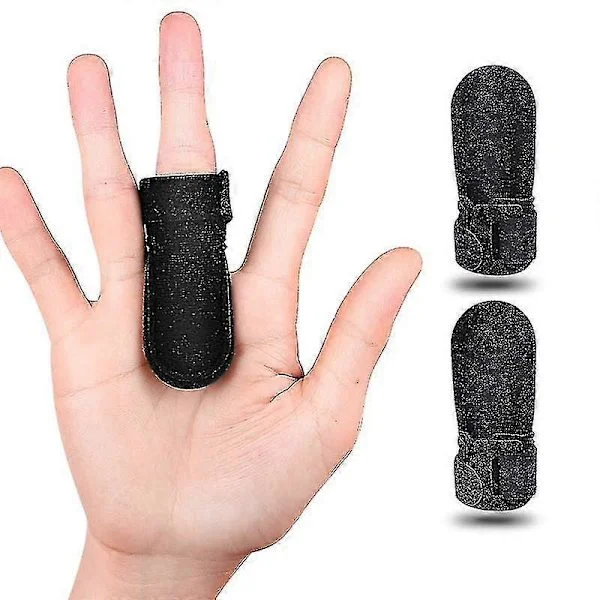 2 stk. Trigger Finger Skinne, Fingerskinner til Tommelfinger, Pegefinger, Langfinger, Ringfinger og Lillefinger, Fingerstøttebøjle