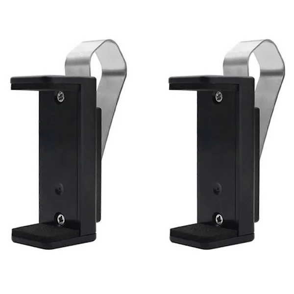2X Bilnøkkelklipsholder Bilsolskjermklips Garasjeportkontroll Justerbar 47-67mm Garasje Fjernkontroll Klips Tilbehør