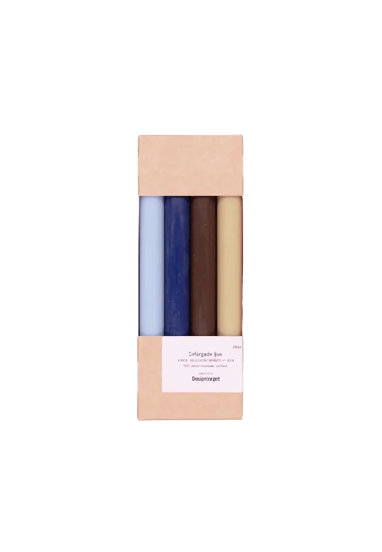 Created by Designtorget Kronljus 4 Pack 24cm Ljus & ljusstakar Blå 0