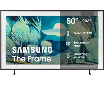 Samsung-TQ50LS03FAUXXC-Samsung 50" The Frame 4K QLED Smart-TV (2025)-Tv-46–55 tommer