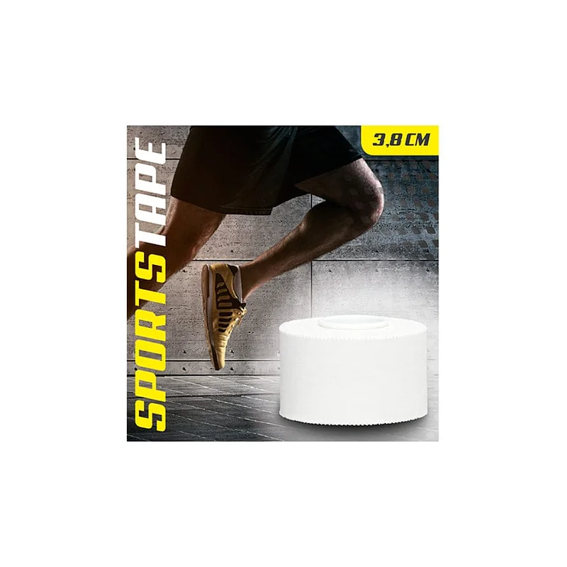 Jasper SportsTape 3,8 cm (10 meter) Hvid, Sport & Velvære, Støttebind, Sportstape