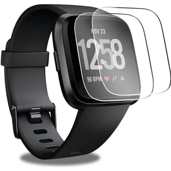 Härdat Glas för Fitbit Versa - Fitbit Versa Lite - Skärmskyddsfilm Smartklocka Phonillico