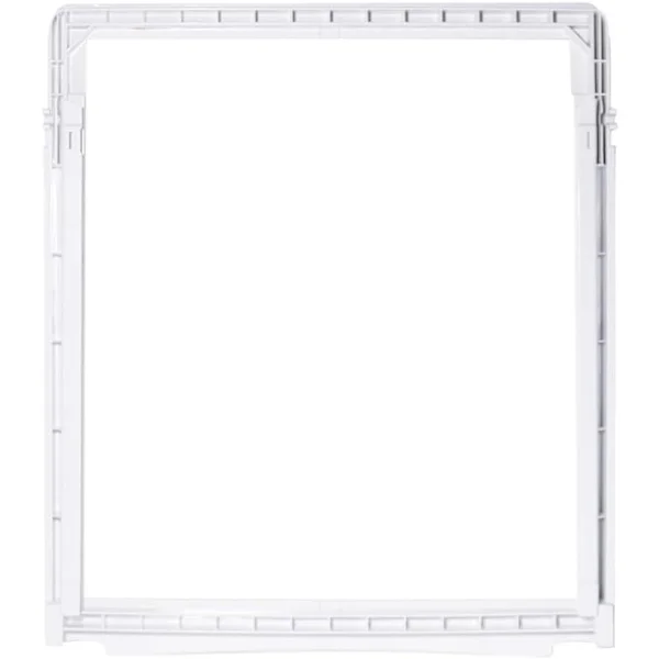 Kjøleskap Skilleveggramme, Kjøleskap, 19,6" x 16,7", Pan Topp Glass Erstatning for ABS Materiale, Hvit, Deksel
