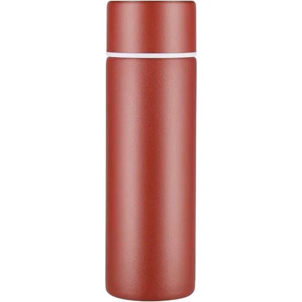 Mini termokande, 150 ml små termokander, sød vandflaske, isoleret vakuum 18/10 rustfrit stål termokande (rød)
