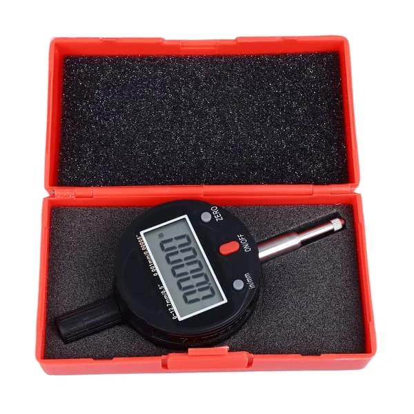 Digital Mätklocka 0.001 mm 0.00005 tum IP54 Elektronisk Testmätare Industriell Högprecisionsmätning 0-12.7 mm