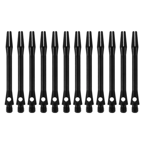 12 stk 45mm Dart Skaft 2BA Gjenge Aluminium Legering Dart Stilk Kaste Tilbehør