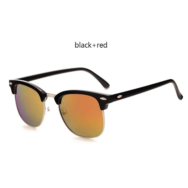 RBROVO 2023 Luksus Retro Solbriller Dame Merke Designer Briller Dame Klassiske Briller Dame/Herre Speil Lunette Soleil Femme