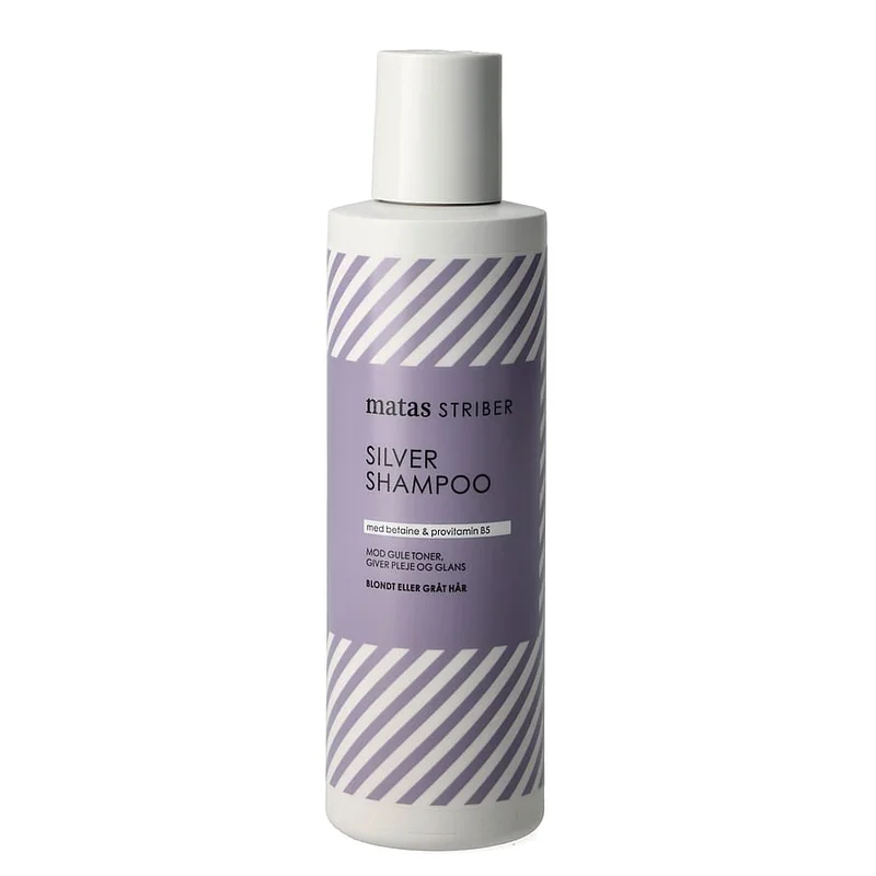 Matas Striber Silver Shampoo til Gråt og Blondt Hår 250 ml, Hår, Shampoo, Silver Shampoo