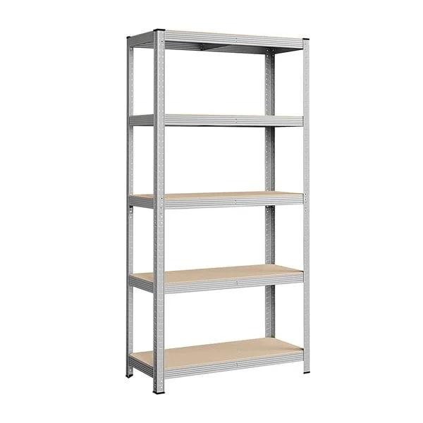 Varastohylly 5 tasoa 180 x 90 x 40 cm / metallinen säilytyshylly / autotallihylly