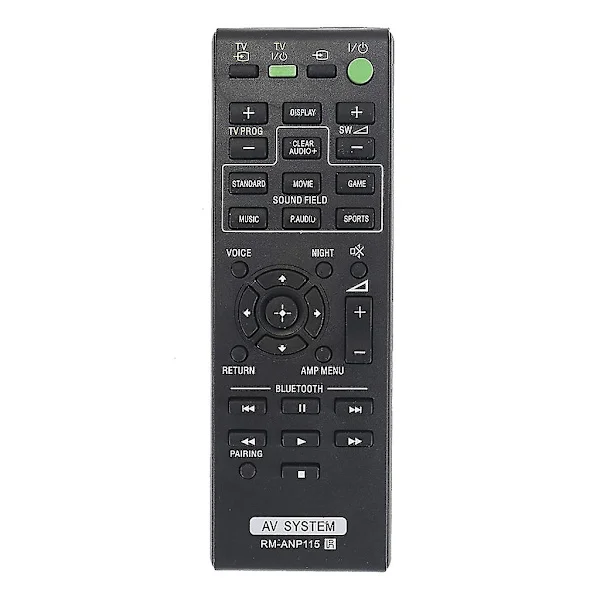 Fjernkontroll for Sony Soundbar, Soundbar-kontroller Rm-anp115 Erstatningsfjernkontroll Ht-ct370 Ht-ct770 Sa-ct370 [DB]