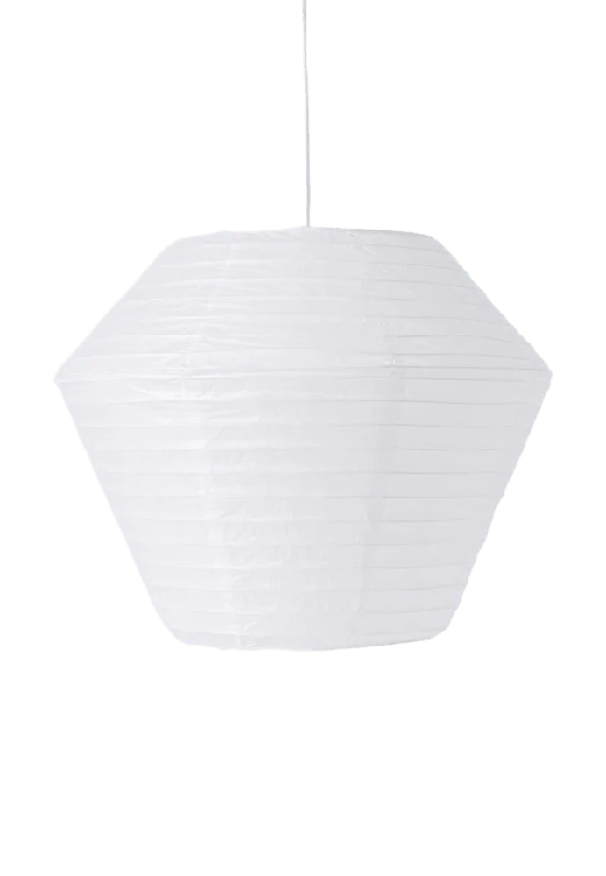 Åhléns Home Lampskärm i rispapper IGGY 42x35 cm Belysning Vit ONESIZE