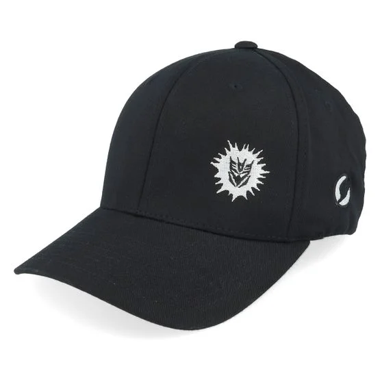 Transformers - Nero flexfit Cappellino - Splash Shield Decepticons Black Stretch Fit @ Hatstore