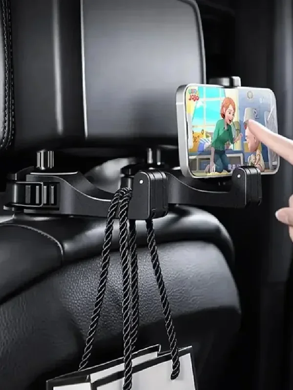 AliExpress - Multifunktion ale 2 in 1 Auto Haken versteckt multifunktion ale hintere Kopfstütze Telefon halter Schloss Typ Handy