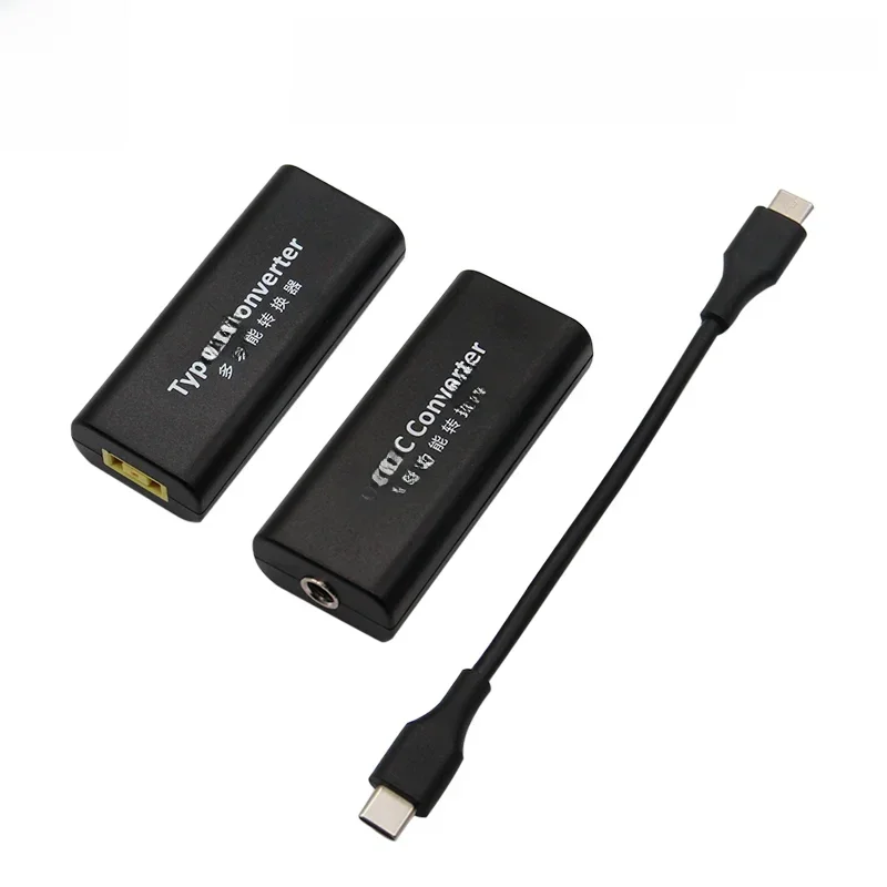 AliExpress - DC USB Typ C Männlichen Power Ladegerät Konverter Adapter für Lenovo Dell Hp Asus Laptop Stecker 65W 5.5*2,5mm/Platz Interface
