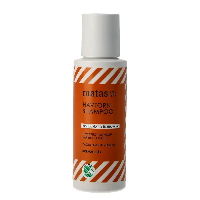 5 for 70,-, Matas Striber Havtorn Shampoo til Normalt Hår 75 ml, Hår, Shampoo, Hårshampoo