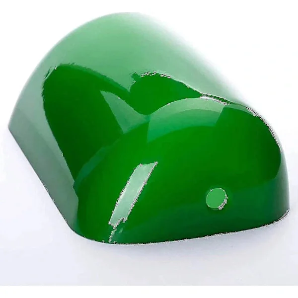 Replacement Glass Shade for Banker's Lamp, Table Lamp, Glass Shade, Multi-color, Replacement Glass Shade, Green Glass Shade for Desk Lamp -FF-