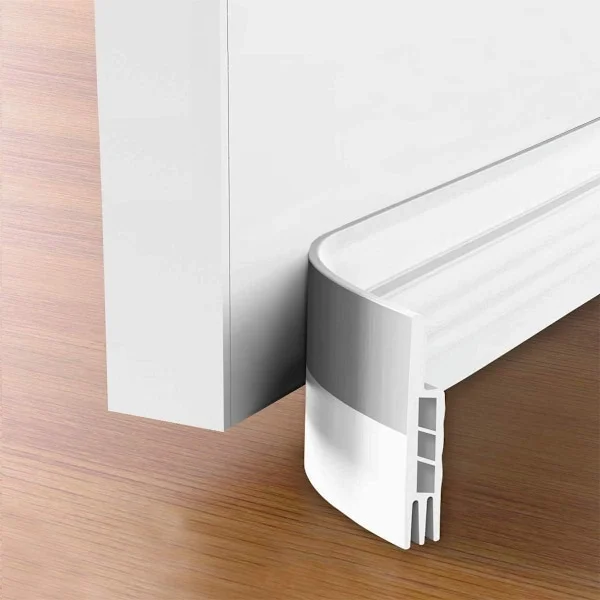 【BQ】Door Bottom Seal, 5x 120cm Rubber Strip Door Seal Brush, Seal