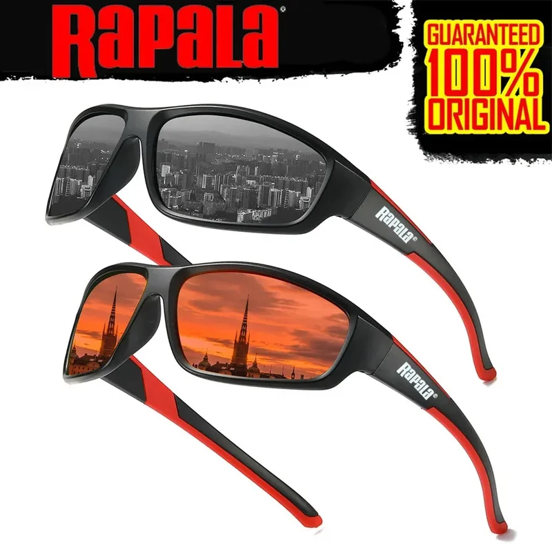 AliExpress - Rapala – lunettes de soleil polarisées pour hommes, originales, pour la pêche, la conduite, la randonnée, classiques, UV400
