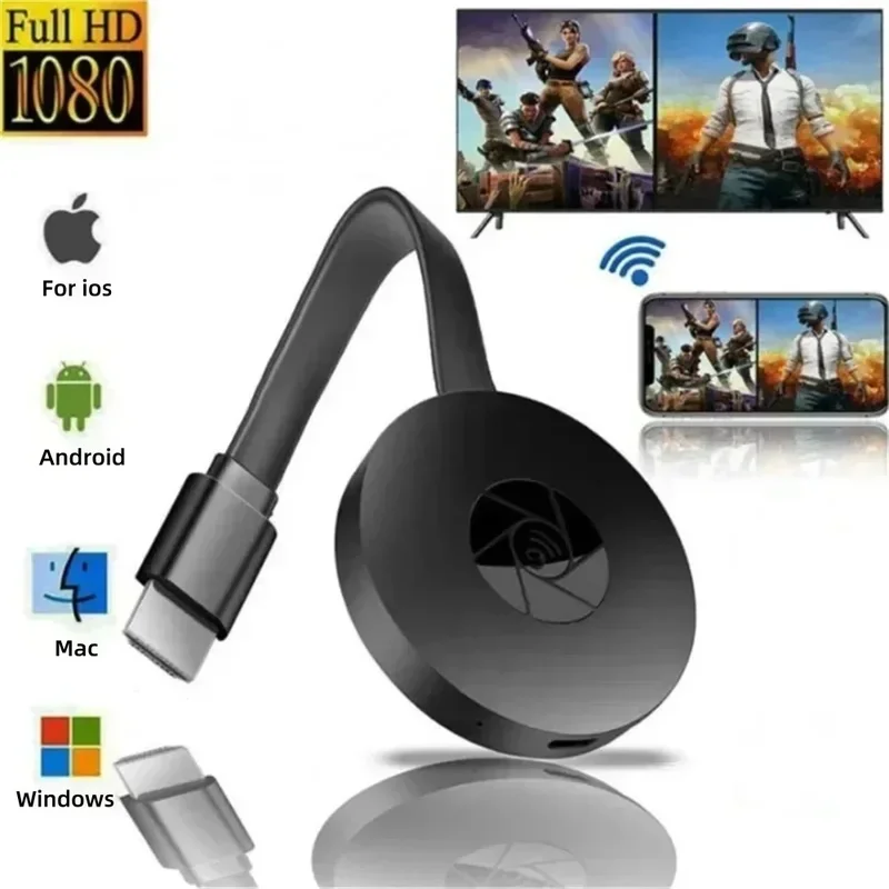 AliExpress - Nieuwe Draagbare 1080p G2 Voor Mirascreen Display Anycast WIFI hdmi Miracast Dongle Compatibel Voor TV Android IOS Telefoon spiegel 