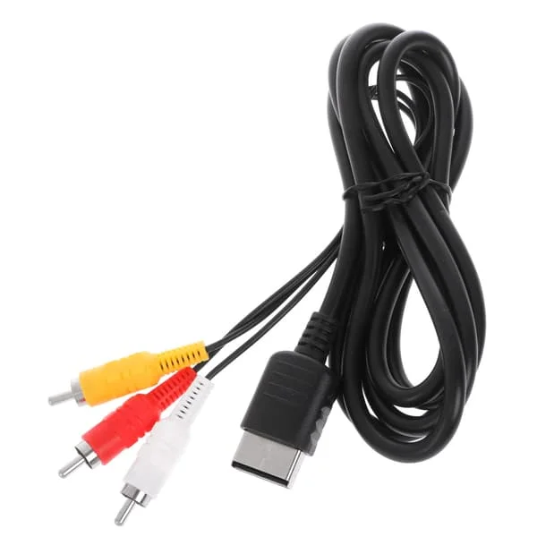 Audio and Video Cable for Sega Dreamcast for DC AV Cable Audio Video AV Stereo Adap