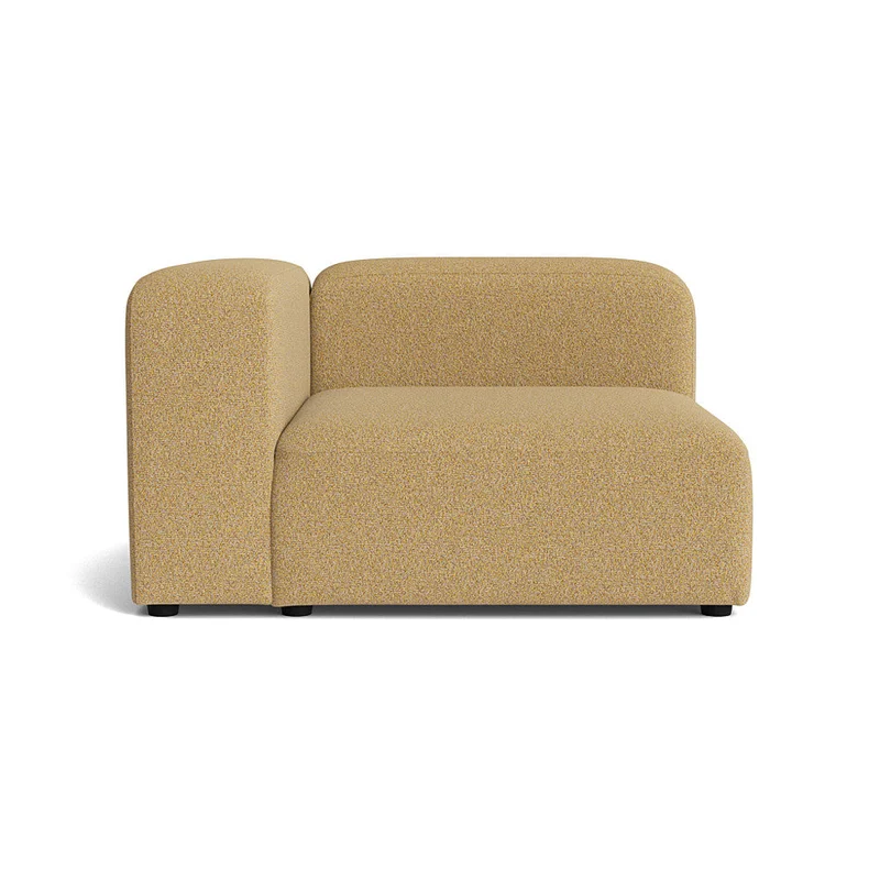 Milo chaiselong, venstrevendt - Puente Gul - 130x130x72 - Sofa, chaiselong