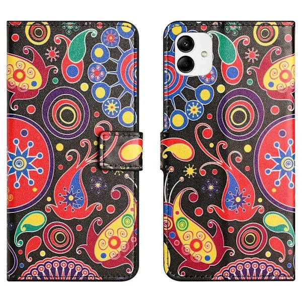 Wallet Phone Case Motorola Moto G54 5G Case Mønster print Vegansk Læder Flip Phone Cover - Geléfisk