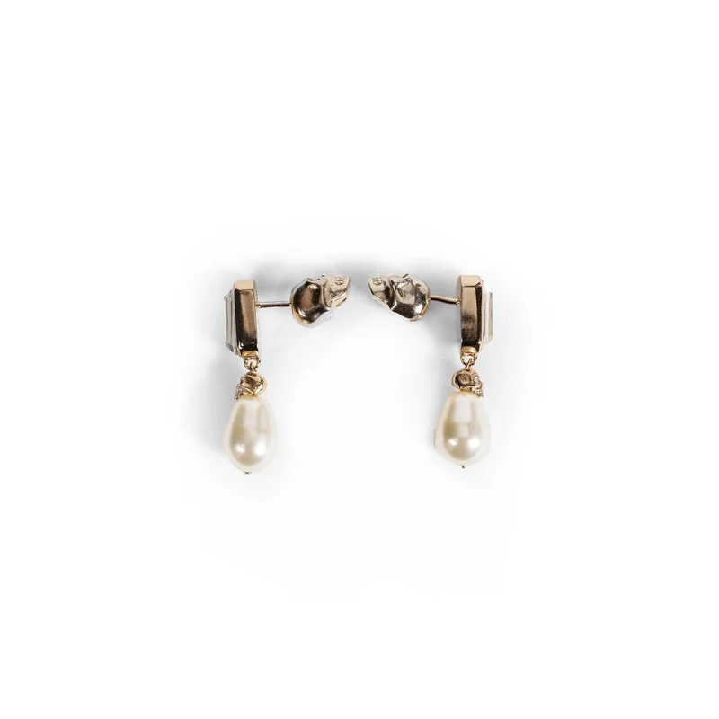 Skull & Crystal Earrings