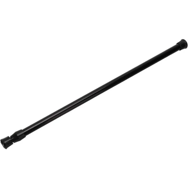 Teleskopisk gardinstang 40-70cm sett, uttrekkbar gardinstang uten boring, fjærbelastet gardinstang for kjøkken, bad, garderobe, vindu