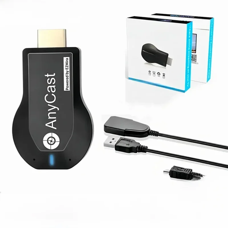 AliExpress - 1080P M2 Plus HDMI-kompatibel TV Stick WIFI Display TV Dongle Empfänger Anycast DLNA Teilen Bildschirm Für IOS Android Miracast Airplay