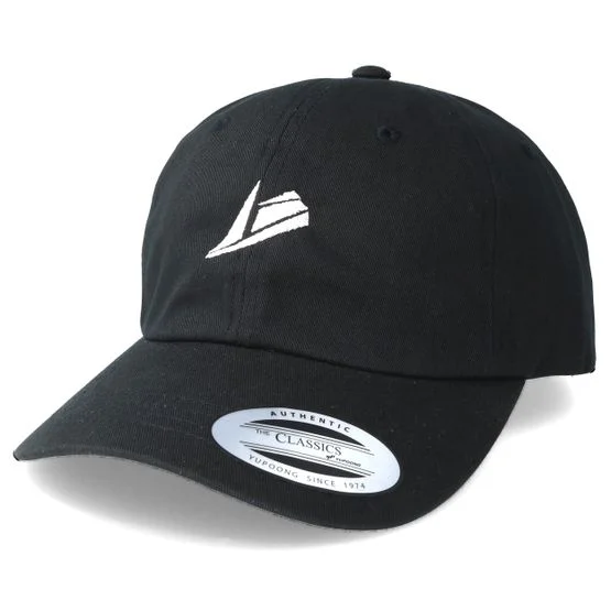 Sneakers - Noir adjustable Casquette - White Logo Black Dad Cap Adjustable @ Hatstore