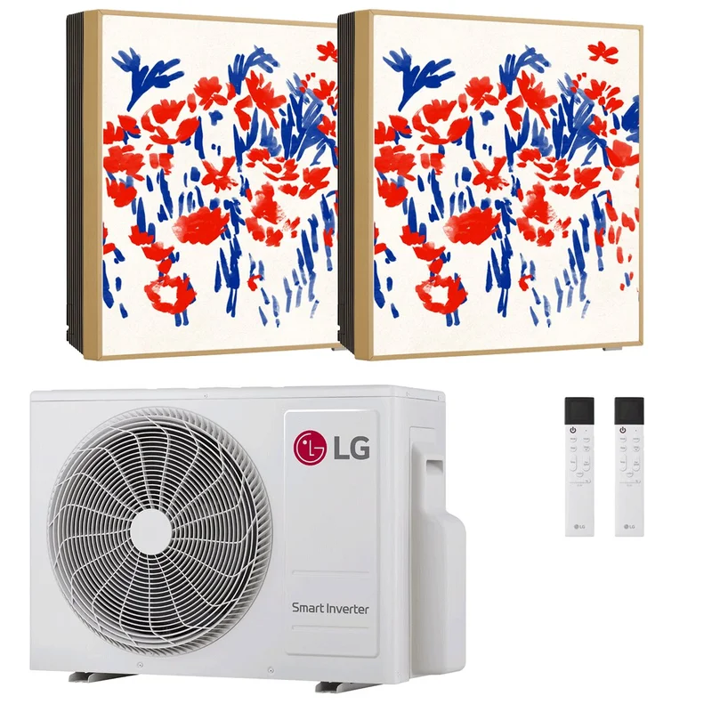 Condizionatore LG ARTCOOL Gallery PHOTO dual split 9000+9000 BTU inver | Climamarket