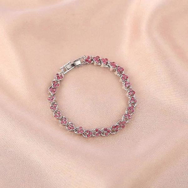 Mode Kvinders Krystal Armbånd Guld Og Sølv Rose Guld Farve Armbånd Vægttab Magnetisk Terapi Armbånd Sundhedssmykker YA2037(.289)
