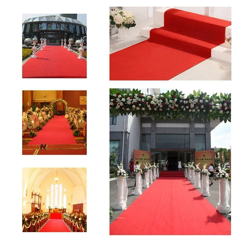 AliExpress - Tapis de Couloir Rouge Uni pour Mariage, Fête, Demande en Mariage, Événement Festif, Jardin et Couloir de Course