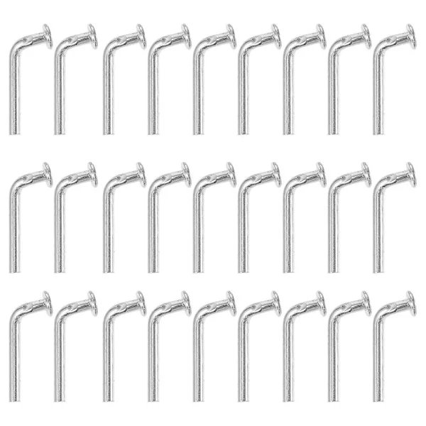 100 st Metall Serveringsbricka Universal Säkerhetsnål Pall Pallställ Säkerhetsnål Pallställ Tillbehör Droppstift