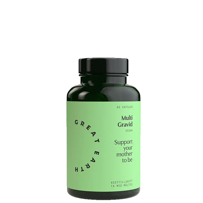 Great Earth Multi Gravid, 60 kapsler