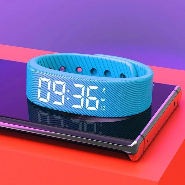 2026 Vibrerande Väckarklocka Armband, Hjälper Dig Sova Djupt - Tyst Väckarklocka Armband