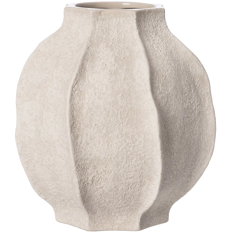 Ernst Vas stengods 24 cm, naturvit | Inredning > Vaser & Krukor > Vas | Bagaren och Kocken