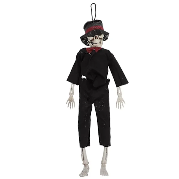 Simulerad skelettmodell dekor Halloween skelett hantverk Halloween dekor