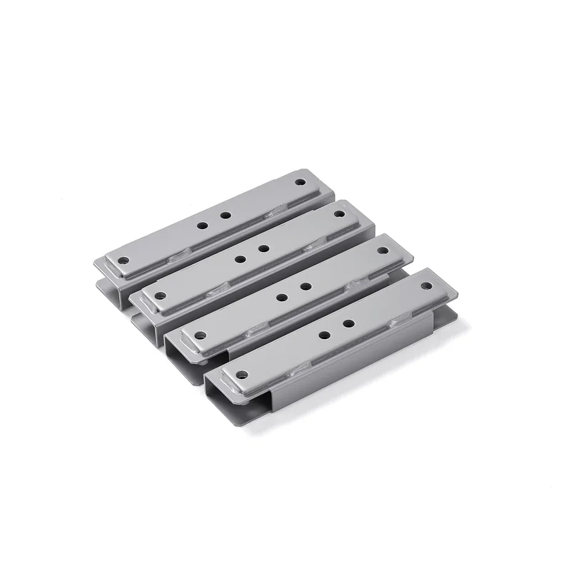 Assembly kit UNIFY for cable box for conference table QBUS/NOVUS, static T-stand, 2400 mm, 4-pack
