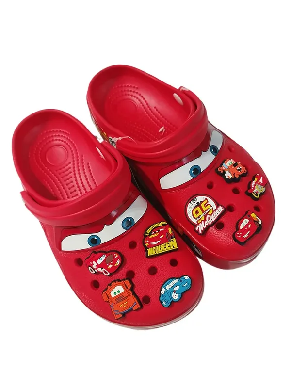 AliExpress - Nieuwe McQueen Pix Cartoon Effen Kleur Waterdichte Antislip Outdoor Sandalen Casual Sandalen Volwassen Anime Accessoires