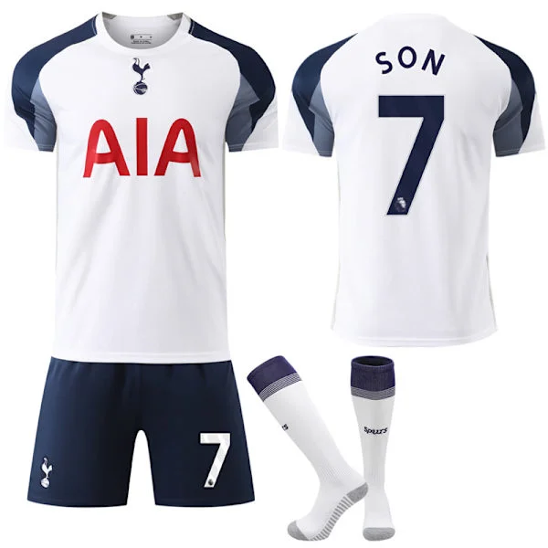 Tottenham Home Jersey 2025-2026 for Kids and Adults with Socks No.7 Son No.7 Son No.7 Son 16